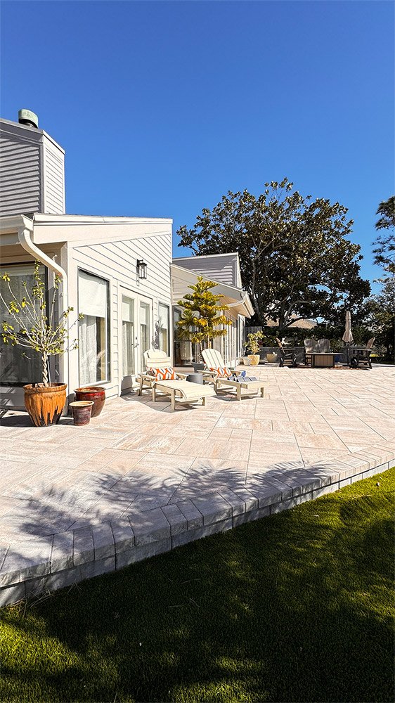 backyard deck
